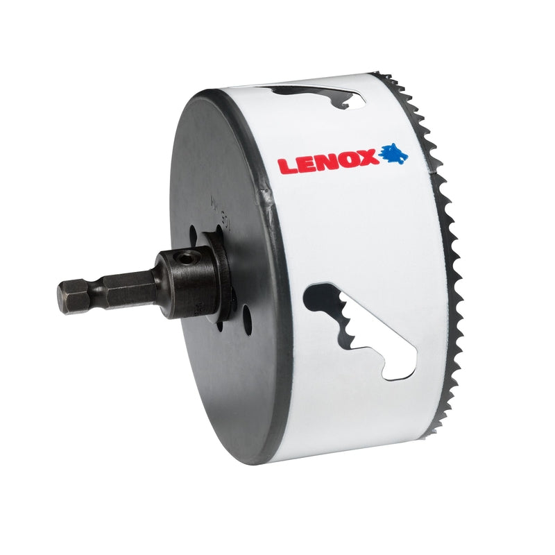 Lenox Speed Slot 4-1/8 in. Bi-Metal 1.5 in. L Hole Saw Arbor Included