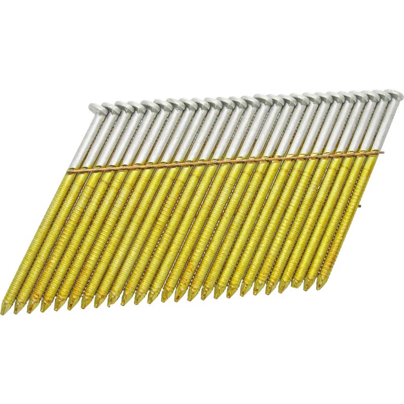 Grip-Rite 2-3/8 in. L X 11-1/2 Ga. Angled Strip Hot-Dip Galvanized Framing Nails 28 deg 2500 pk
