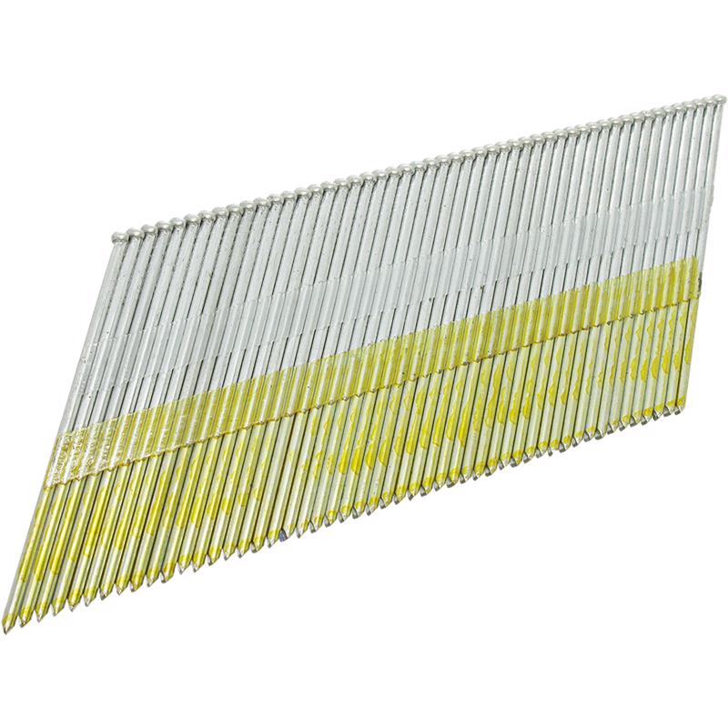Grip-Rite 2 in. L X 15 Ga. Angled Strip Electro Galvanized Finish Nails 34 deg 1000 pk