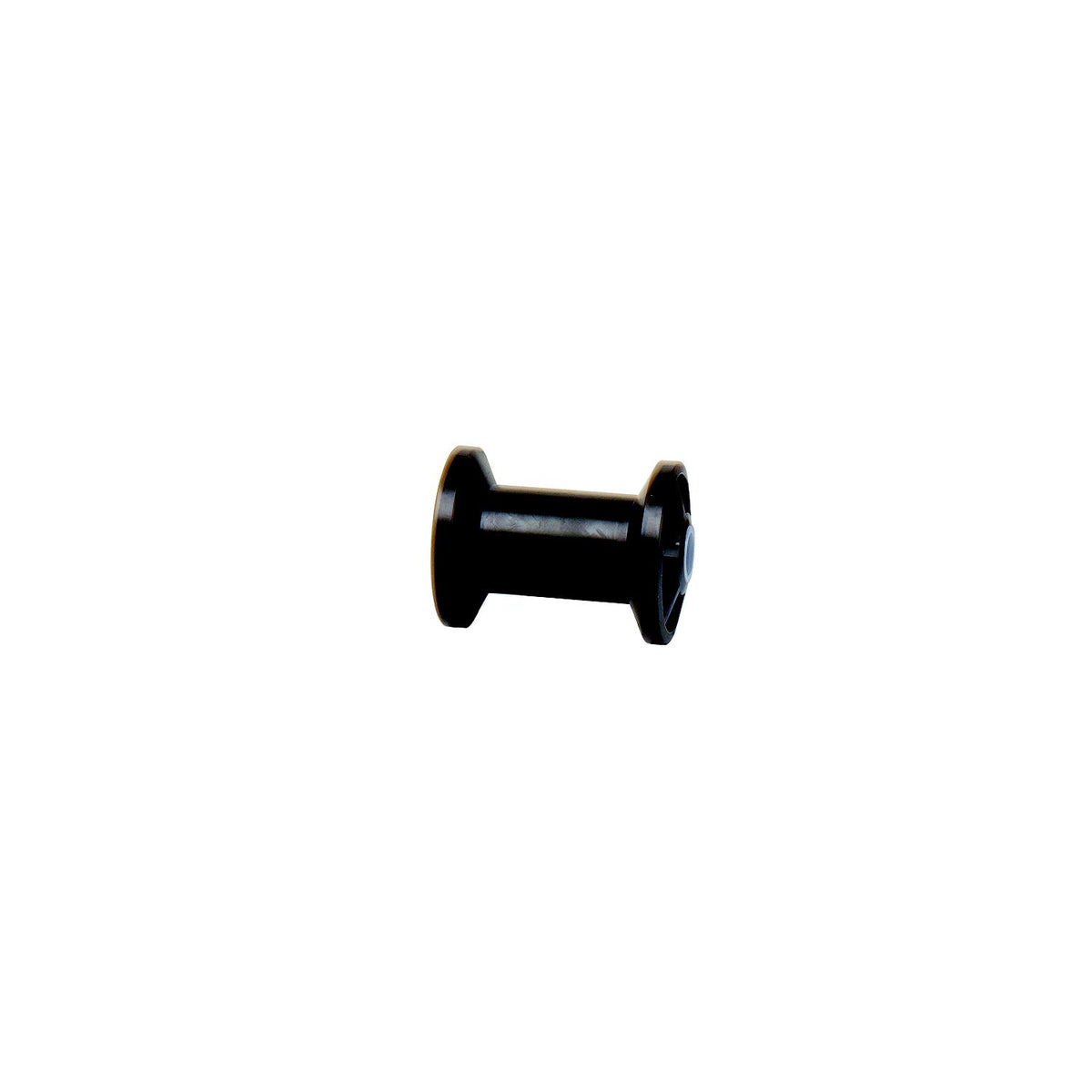 Tie Down Engineering Hull Sav'r Black Spool Rubber Roller. Size 4″ with 1/2″ hole.