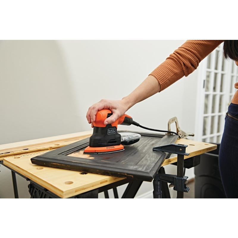 Black+Decker Mouse Corded 1.2 amps Detail Sander