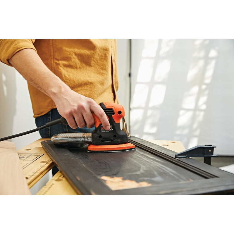 Black+Decker Mouse Corded 1.2 amps Detail Sander