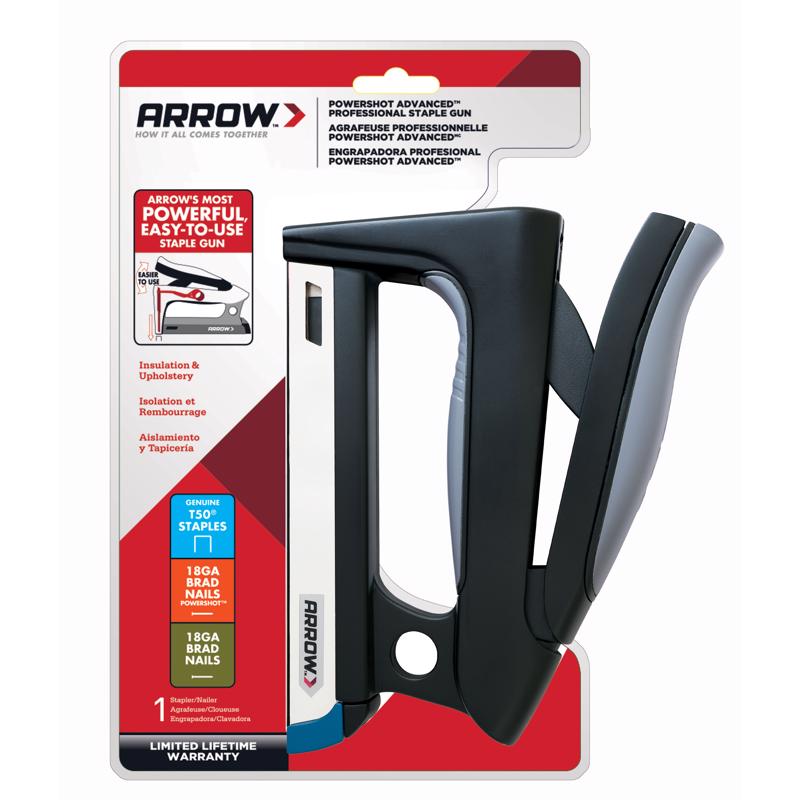 Arrow PowerShot Advanced Forward Action 0.38 in. Flat Staple Gun