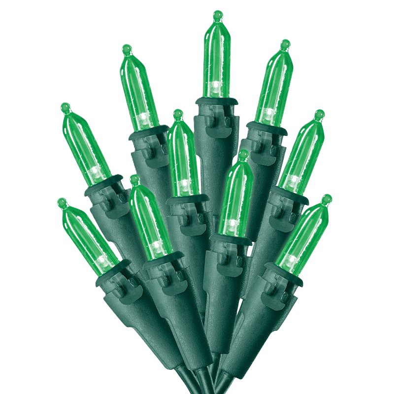Sylvania V40865-33 Italian Light, LED, Green