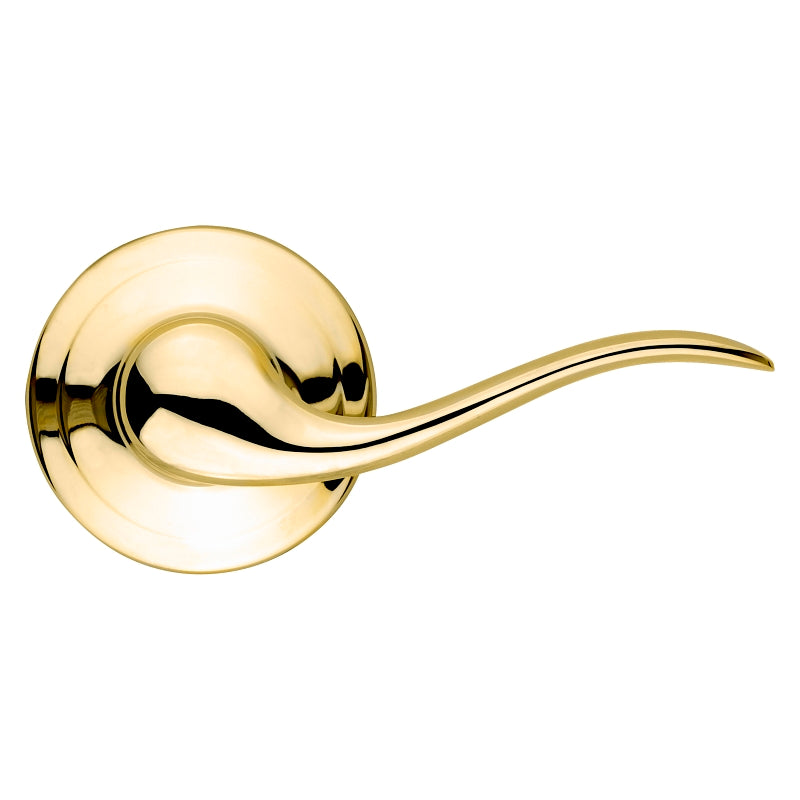 Kwikset Signature Series 788TNL 3 RH CP Half Inactive Dummy Lever, Polished Brass, Zinc, Residential, Right Hand