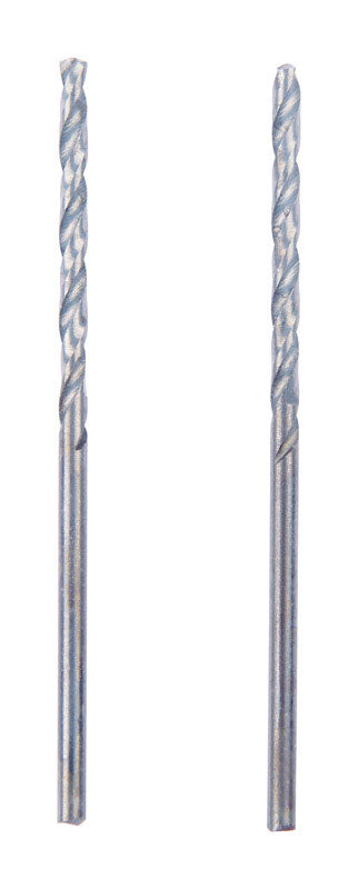 Irwin 5/64 in. X 2 in. L High Speed Steel Drill Bit Set Straight Shank 2 pc