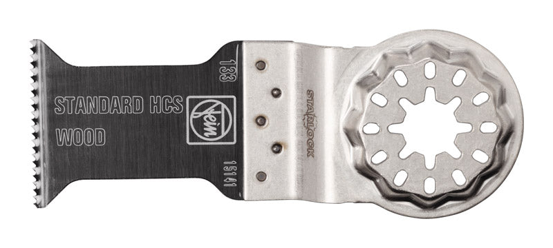 Fein Starlock 1-3/8 in. X 1-3/8 in. L Steel E-Cut Saw Blade 1 pk