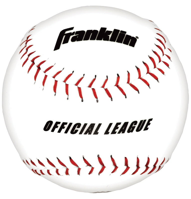 Franklin 1532 Baseball, 9 in Dia, Cork/Rubber, Orange/White
