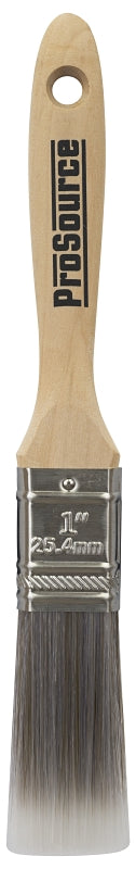ProSource OR 11601 0100 Pain Wt Brush, 1 in W, Flat Cut Brush, Polyester Bristle