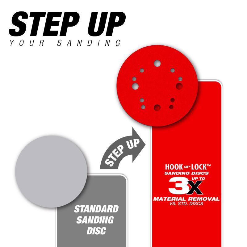 Diablo StickFast 5 in. Ceramic Blend Adhesive Sanding Disc 80 Grit Coarse 5 pk