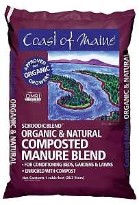 Coast of Maine SB1 Cow Manure Compost, 1 cu-ft Bag