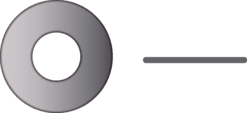 Flat Washer, 9/16, .062" Thick, OD 1"