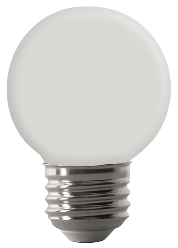 Feit Electric BPGM60W/950CA/FIL/2 Globe LED Bulb, Globe, G16-1/2 Lamp, 60 W Equivalent, E26 Lamp Base, Dimmable, Pack of 6
