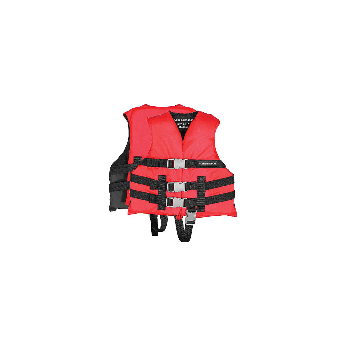 Airhead 3000202ARD General Boating Life Vest, Child, Red