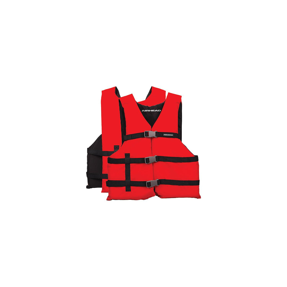 Airhead 3000216ARD General Boating Life Vest, Adult Super Large, Red