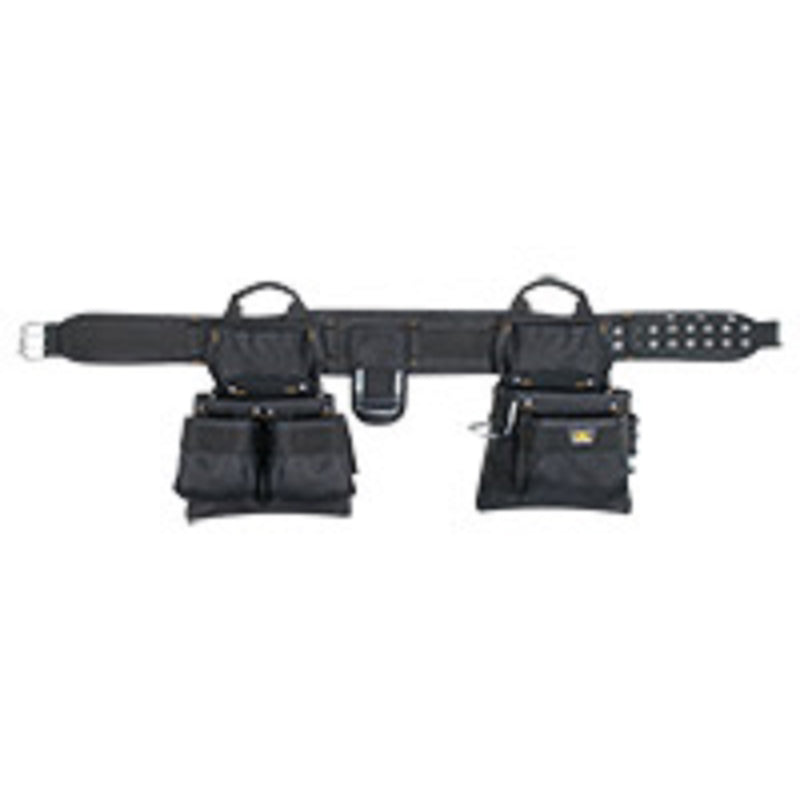CLC 17 pocket Polyester Fabric Tool Belt 24.5 in. L X 16.5 in. H Black 29 in. 46 in.