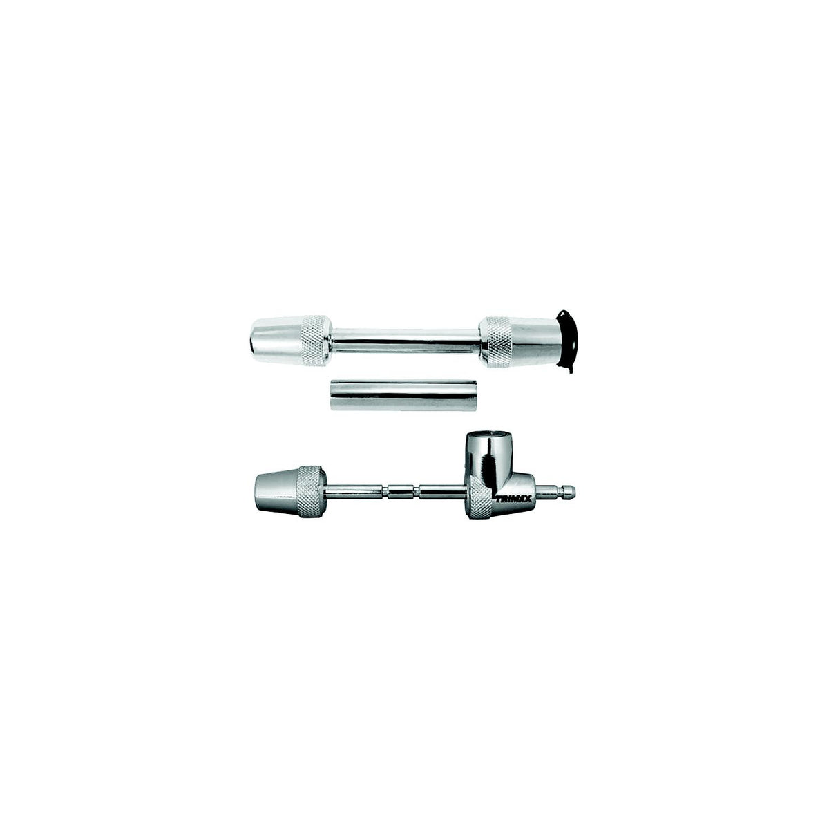 Trimax TM3123 Chrome TS32 Universal Receiver Lock & TC123 Adjustable Coupler Lock