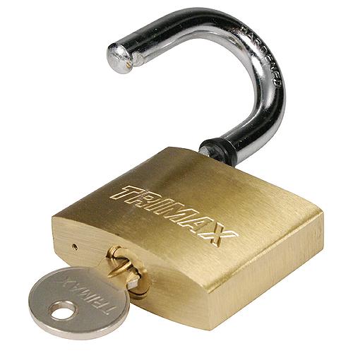 Trimax Marine Grade Solid Brass Padlock