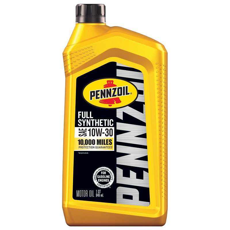 Pennzoil 550058603 Synthetic Motor Oil, 10W-30, 1 qt