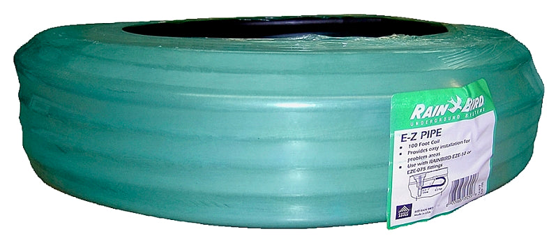 Rain Bird SWGP100 Swing Pipe, 1/2 in, 100 ft L, Barbed, Polyethylene, Black