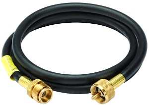 Mr. Heater F273711 Hose Assembly, Specifications: 1in-20 Connection Size, Male x Female Connection Type, Brass