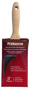 ProSource OR 11601 0300 Flat Pain Wt Brush, 3in W, Flat Cut, Polyester