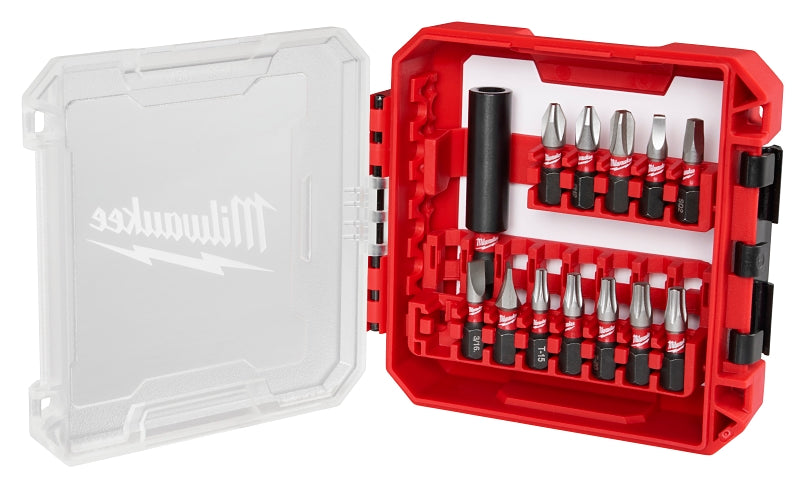 Milwaukee SHOCKWAVE Impact Duty 48-32-4035 Driver Bit Set, 13-Piece, All-Purpose, Magnetic, Steel