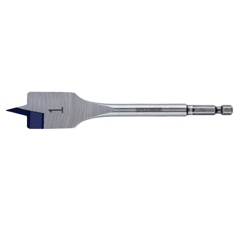 Irwin Speedbor 1 in. X 6 in. L Carbon Steel Wood Boring Bit Hex Shank 1 pc