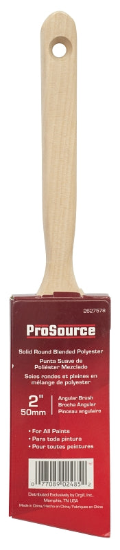 ProSource OR 21601 0200 Angular Sash Pain Wt Brush, 2 in W, Polyester