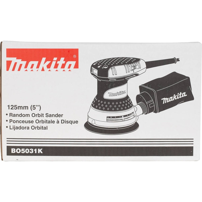 Makita 3 amps Corded 4-13/16 in. Random Orbit Sander