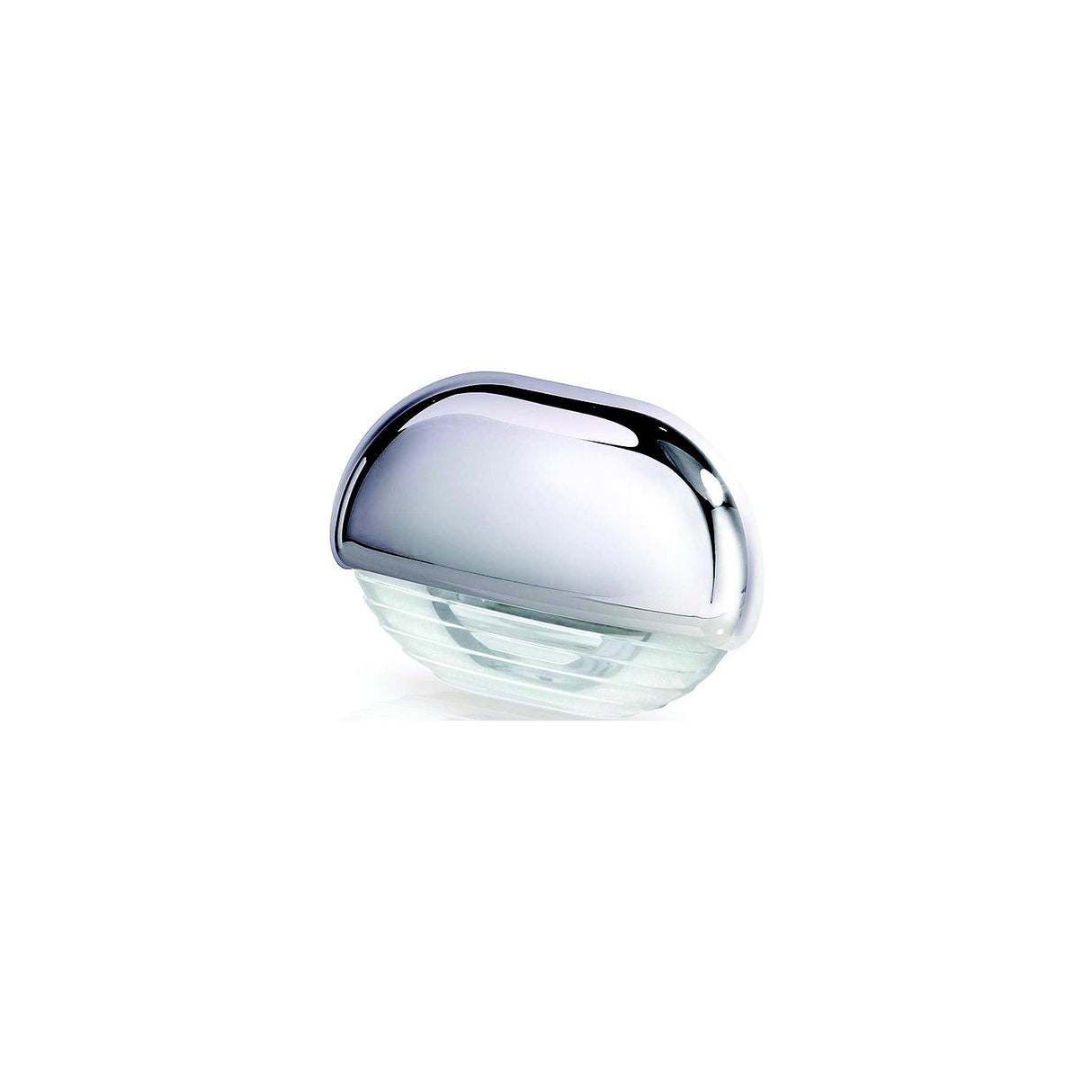 Hella 958126001 LED ″Easy Fit″ Step Lamp, Chrome w/White LEDs