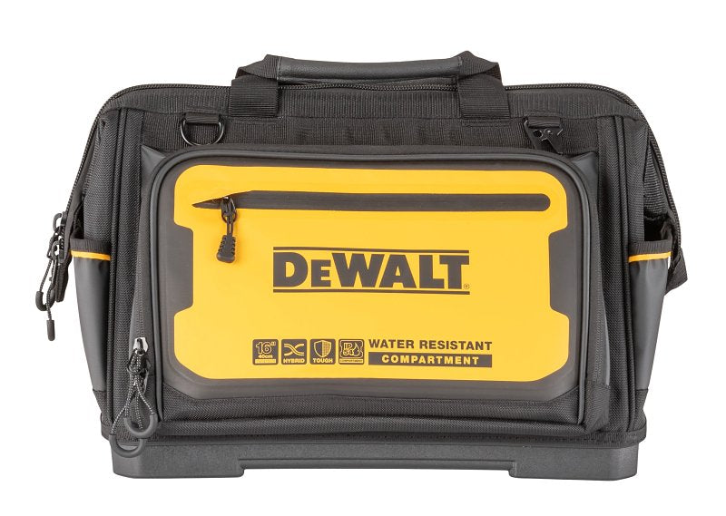DEWALT DWST560103 Pro Open Mouth Tool Bag, 11 in W, 16-1/8 in D, 11-3/4 in H, 31-Pocket, 1680D Fabric/Tarpaulin