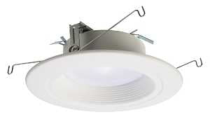 HALO RL56099S1EWHR Retrofit Module, 12 W, 120 V, LED Lamp, White, Matte