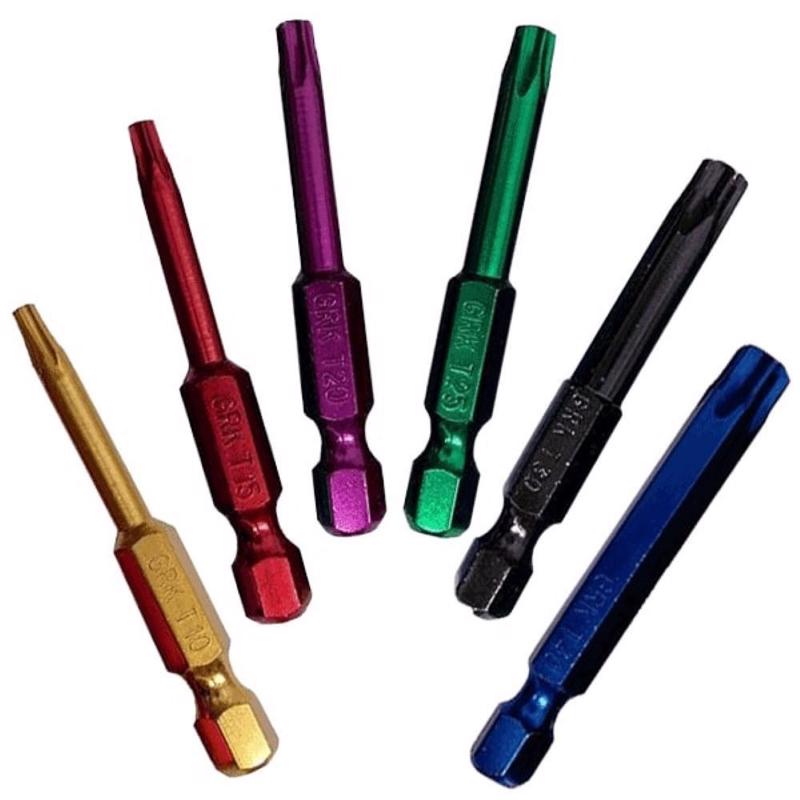 GRK Fasteners Star T15 X 2 in. L Power Bit Steel 2 pc