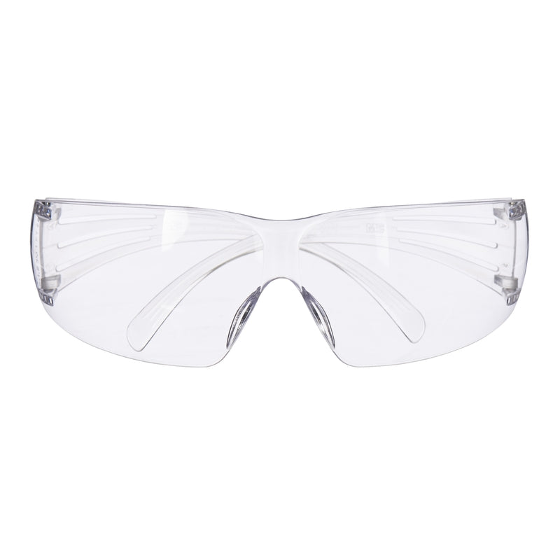 3M SecureFit Anti-Fog Safety Glasses Clear Lens Clear Frame 1 pc