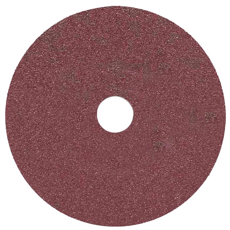 Gator 4.5 in. Aluminum Oxide Center Mount Fiber Disc 80 Grit Medium 3 pk, Pack of 5
