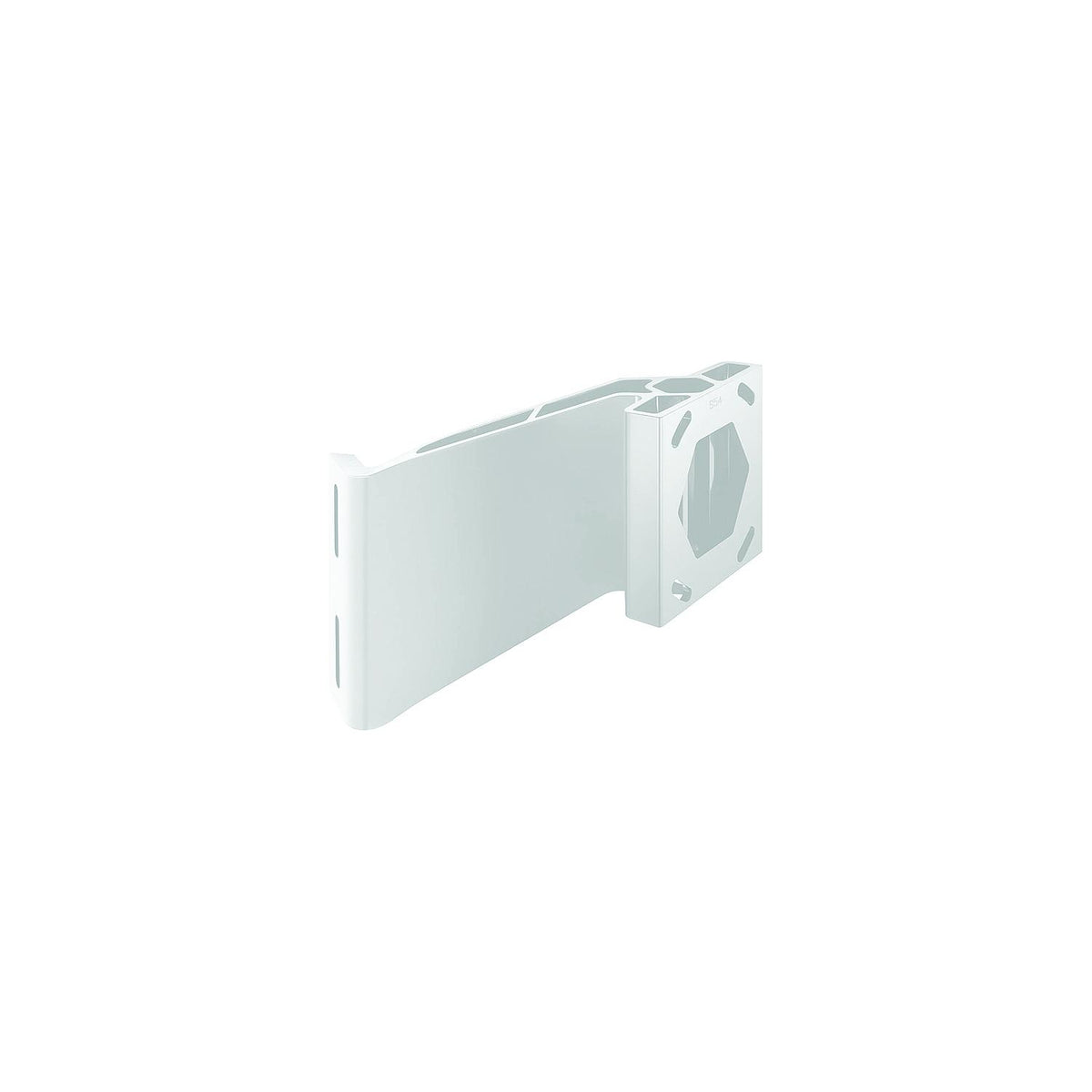 Minn Kota 1810382 Raptor Starboard 4″ Jack Plate Bracket, White
