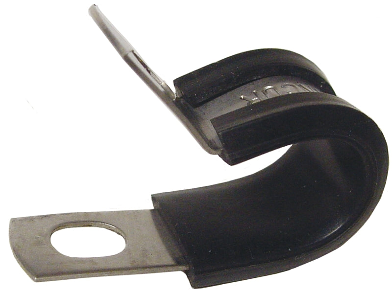 Gardner Bender PPR-1600 Insulated Cable Clamp, 1 in Max Bundle Dia, Rubber/Steel, Black, Pack of 10