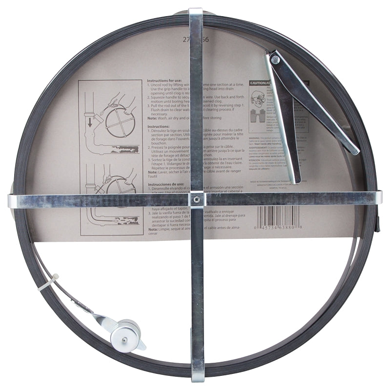 ProSource DC00008-50 Flat Sewer Rod