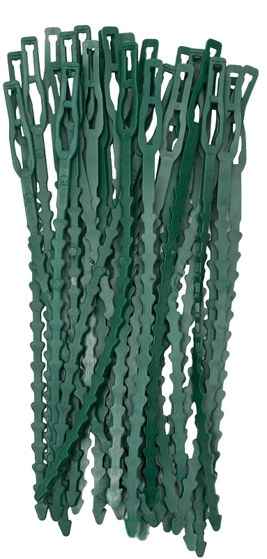 Gardener's Blue Ribbon T013B Garden Tie, 8 in L, Plastic, Pack of 20