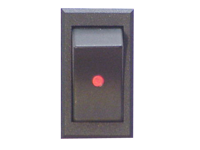Rocker Switch Red Soft Spot