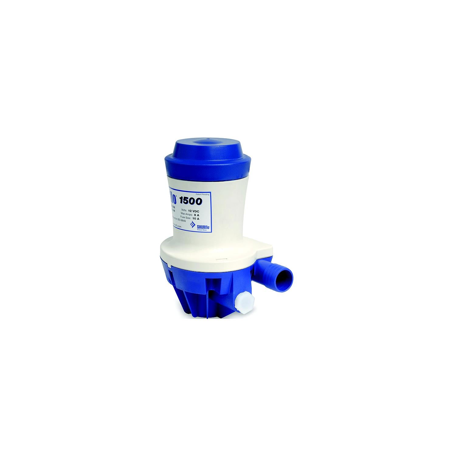 Pompe SHURFLO High Flow Livewell 2000 - 12 VDC, 2000 GPH - Neuf