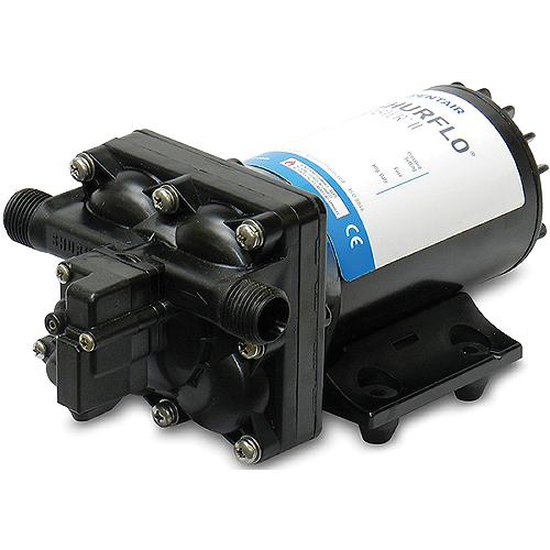 Shurflo Blaster II Black 45 PSI 3.5 GPM Washdown Pump 9″ x 5″ x 4 1/8″