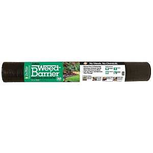 DeWitt DWB303150 Weed Barrier, 150 ft L, 3 ft W, Polypropylene, Black
