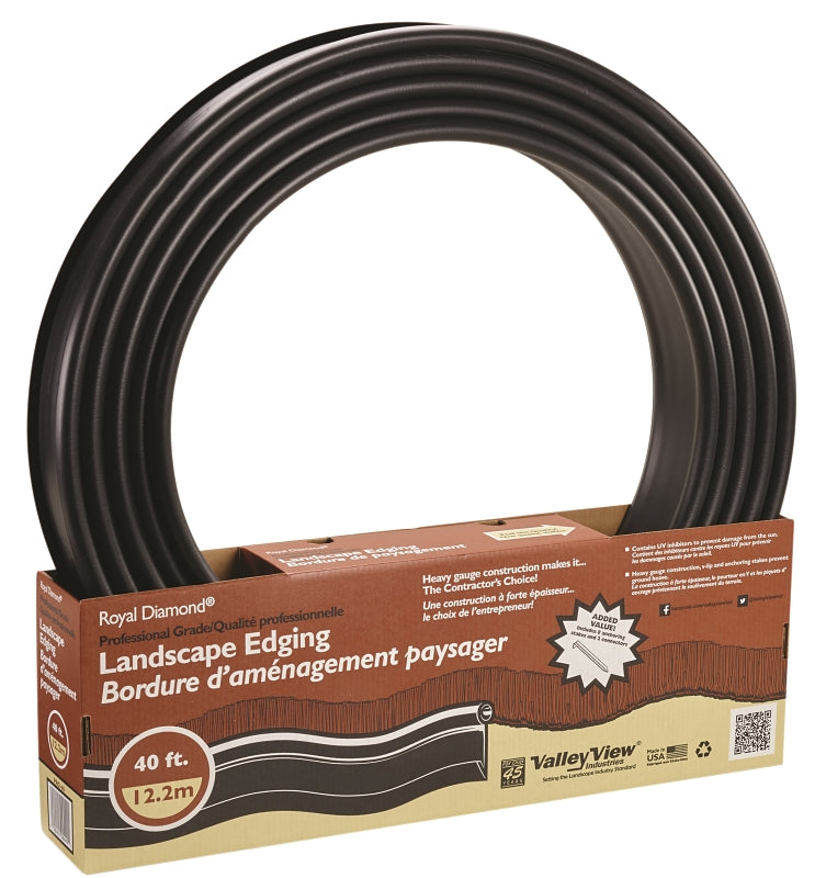 DeWitt PRO-40 Lawn Edging, 40 ft L, 5 in H