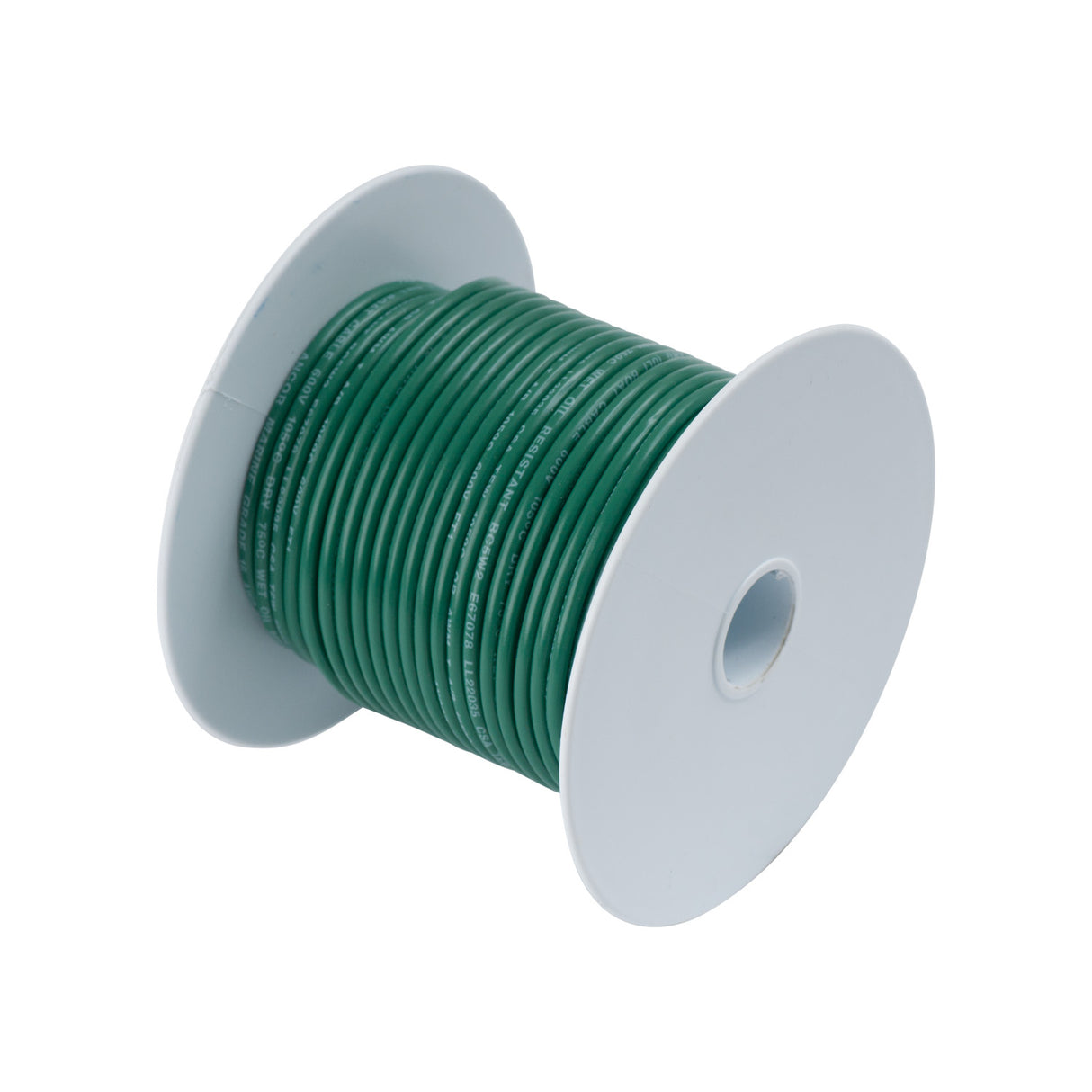 Ancor 100310 Marine Grade Tinned Copper Primary Wire, #18 AWG, 100', Green