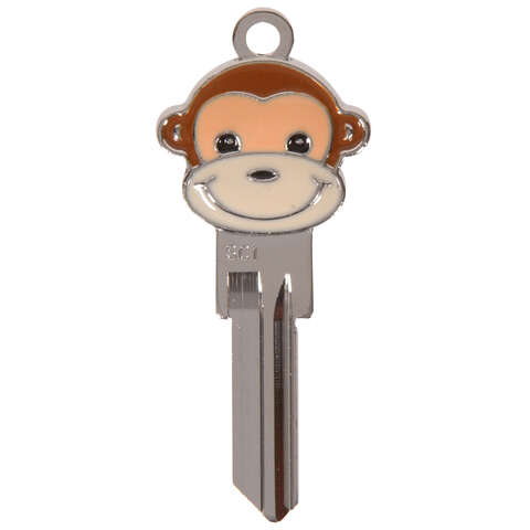 HILLMAN 3D Keys House/Office Universal Key Blank SC1 Single For Universal, Pack of 4