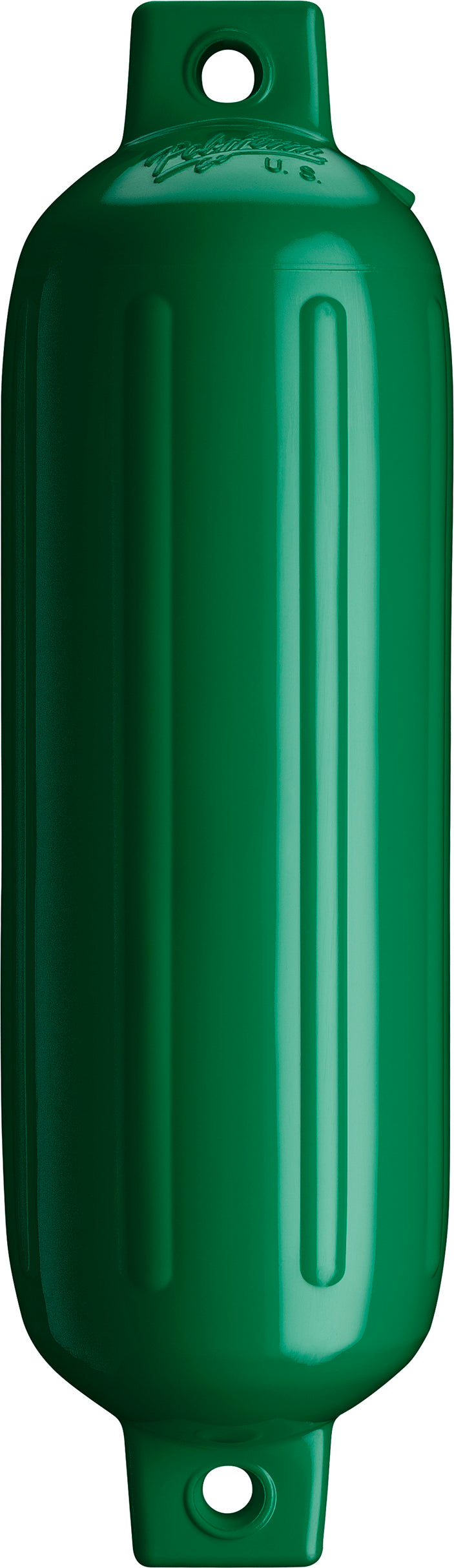 Polyform 71-537-490 Twin Eye G Series Fender, 6.5″ x 22″, Forest Green
