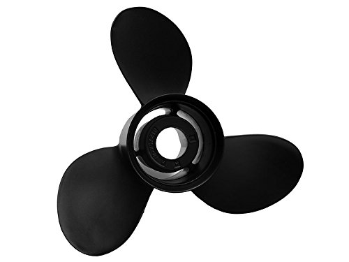 Quicksilver Black Diamond Aluminum Propeller 3 Blade RH