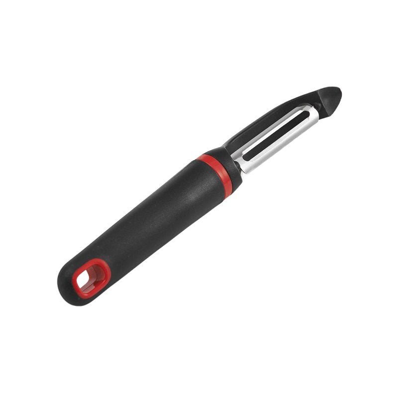 Farberware 5211653 Euro Vegetable Peeler, ABS/Stainless Steel, Black, Pack of 3